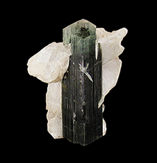 Elbaite Tourmaline with Albite, Stak Nala, Pakistan